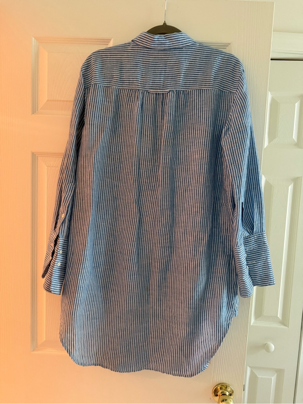 J. Crew linen/cotton blend cover-up, NWOT, xs, fits like S-M - Picture 2 of 4